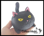 Angry Cat Soft Fluff Doh - Filled Squeeze Stress Balls  -