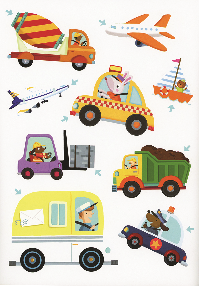 Big Stickers, Things That Go