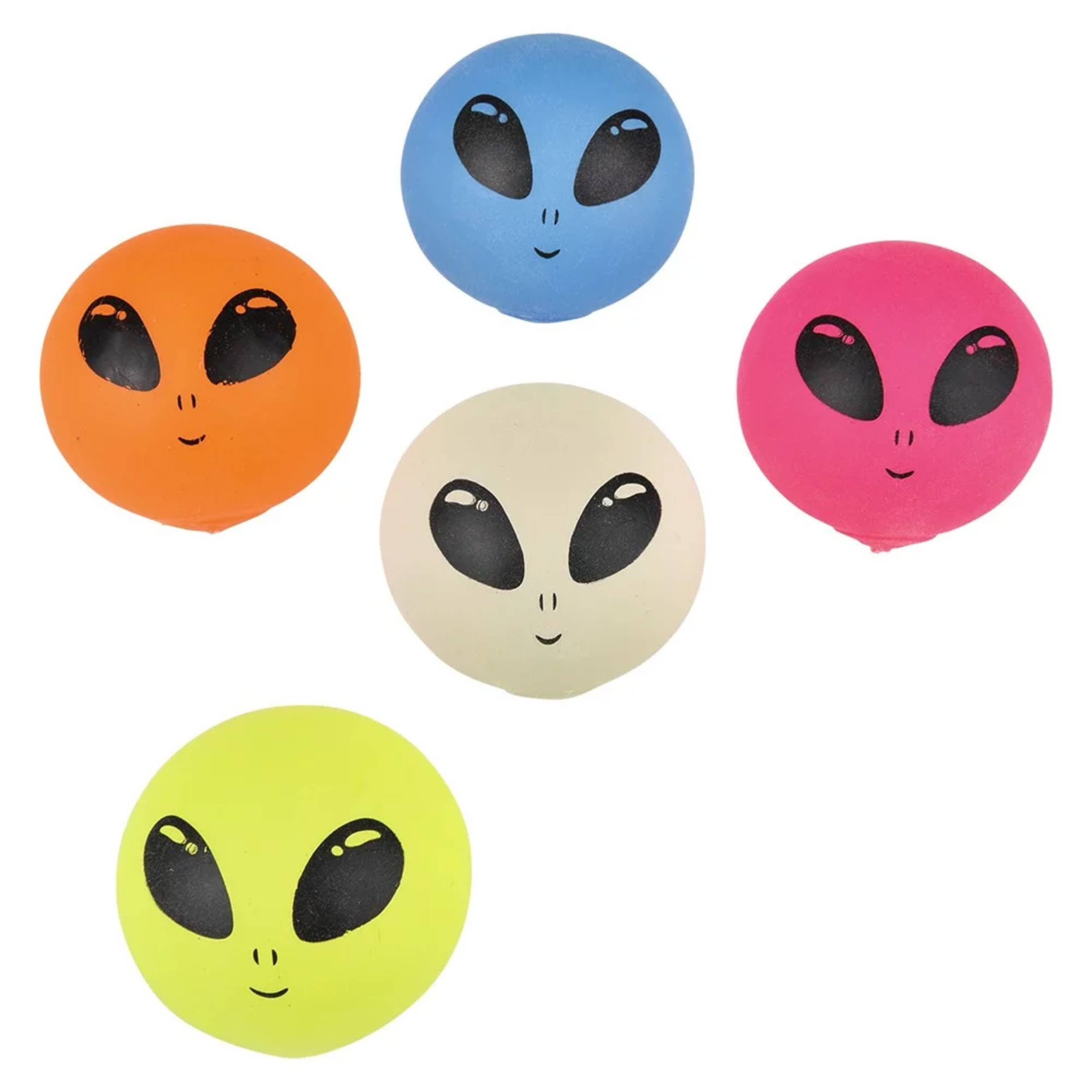 Alien Soft Squeeze Ball Fidget Kids Toy