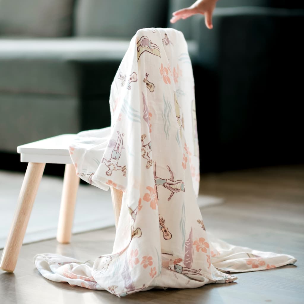 Coco Moon - Duke Muslin Baby Swaddle Blanket