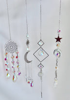 Crystal Suncatcher Silver