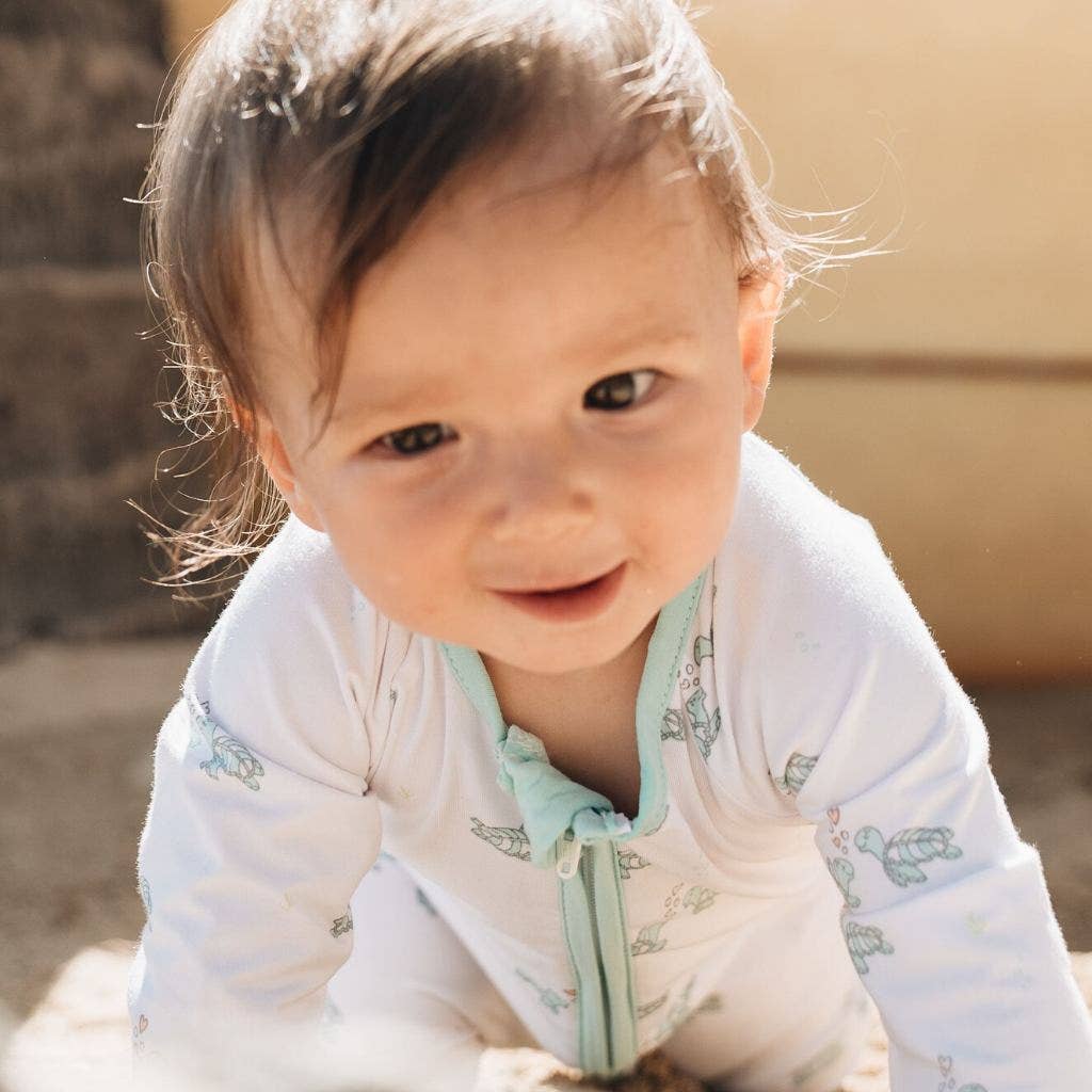 Huggable Honu Honi Baby Bamboo Coverall