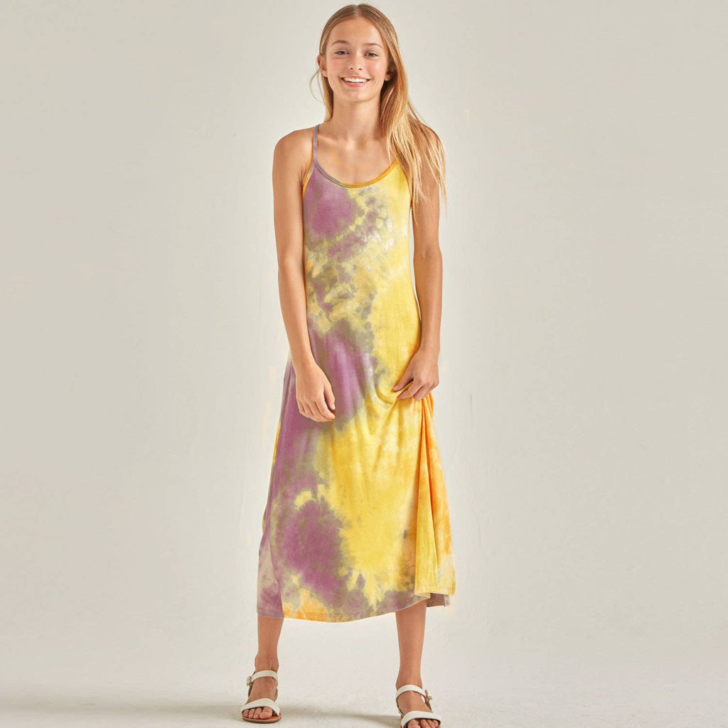 Tie Dye Cami Maxi Dress
