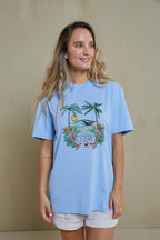 Hang Loose Sunset Organic PIMA Tee