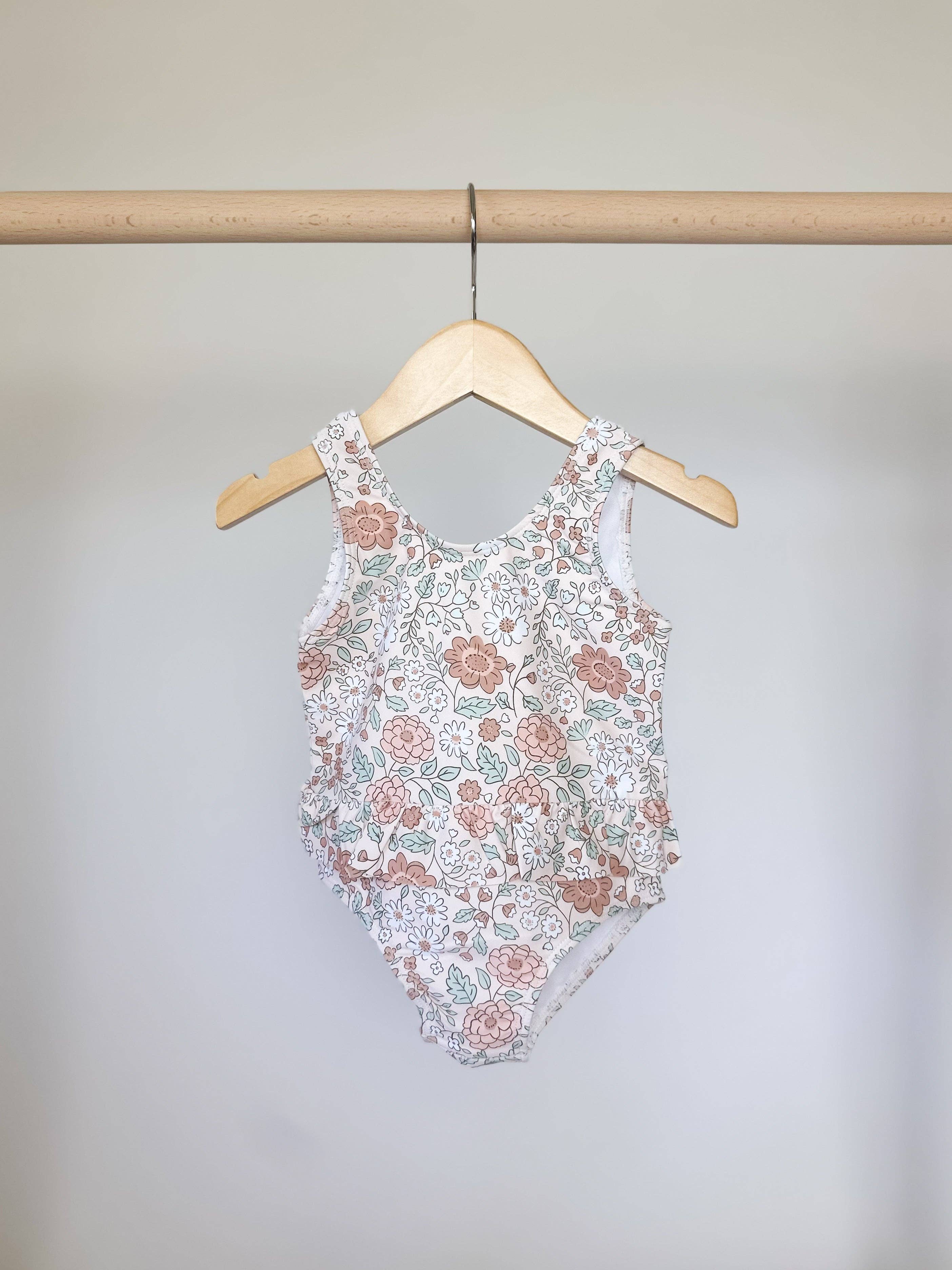 Wyldhood - Wildflower Ruffle Skirted One Piece Swimsuit