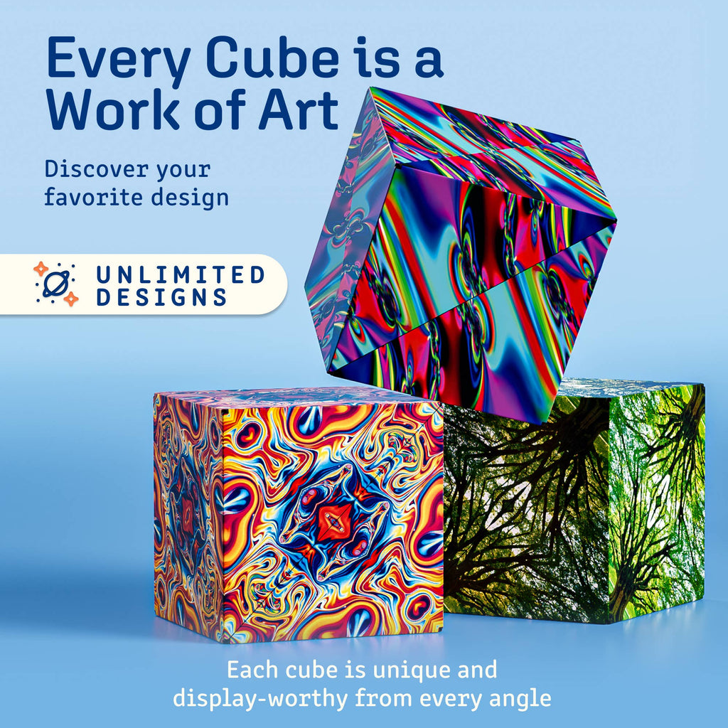Shashibo Chaos Magnetic Puzzle Cube STEM STEAM MESH