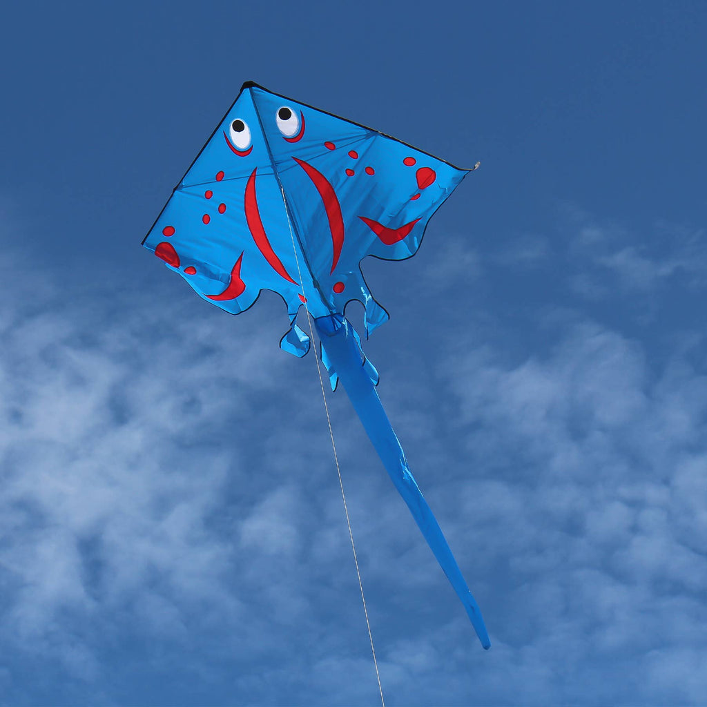 Blue Stingray Kite