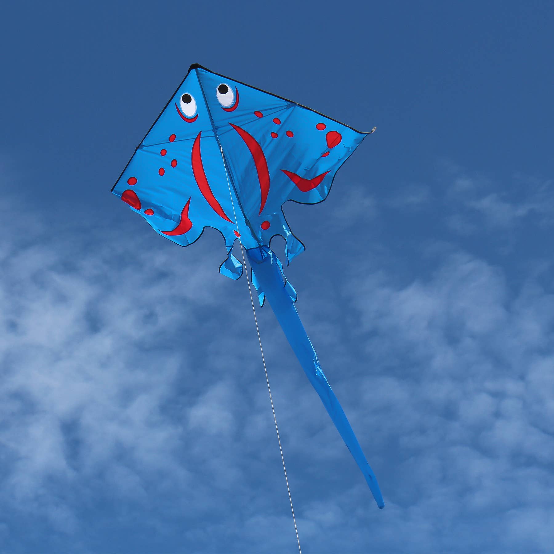 Blue Stingray Kite