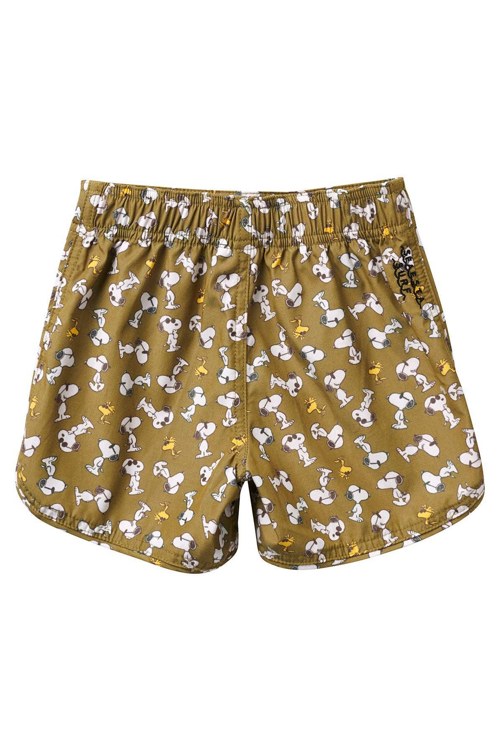 Seaesta Surf x Peanuts® Joe Cool Boardshorts / Olive