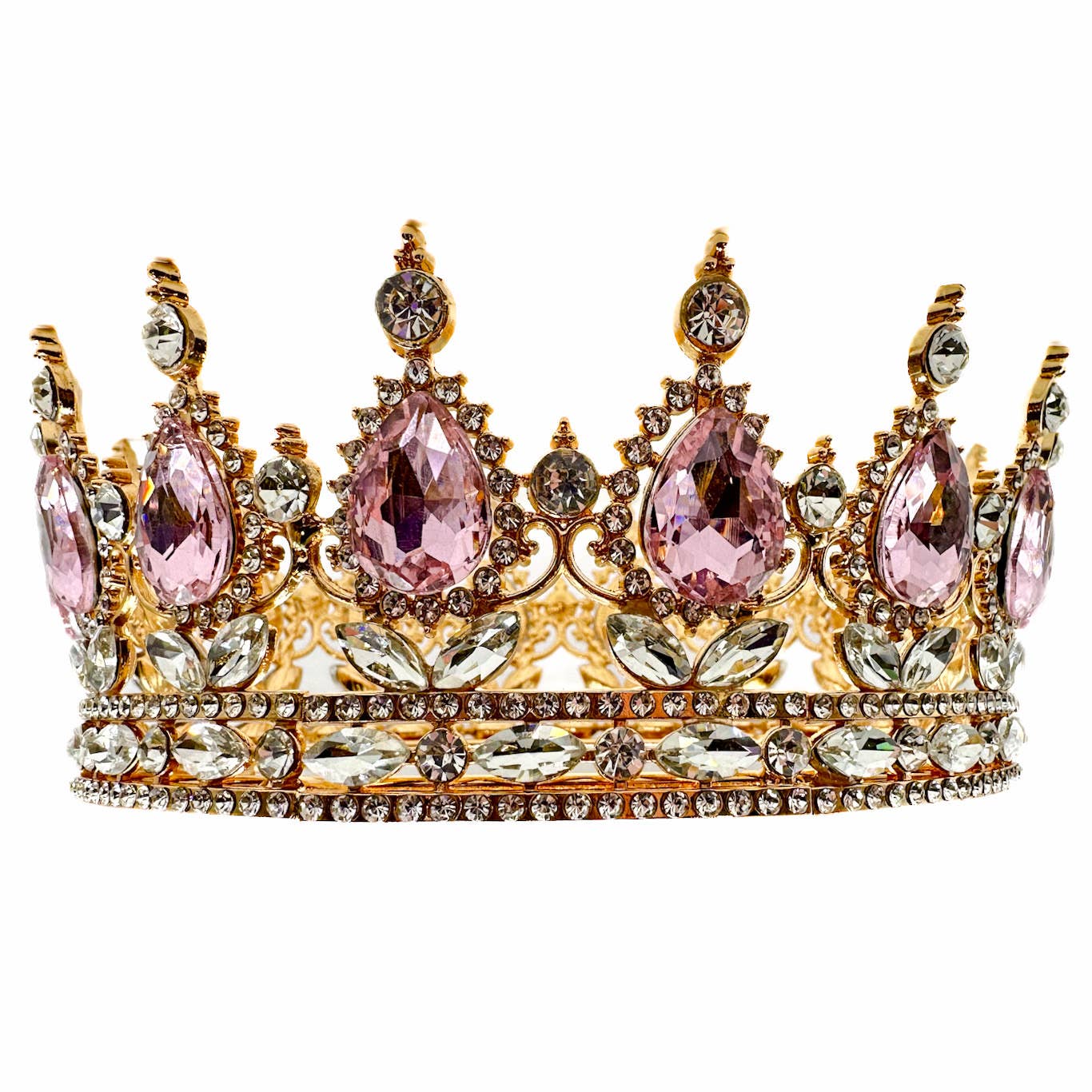 Gold Pink Crown - style 57