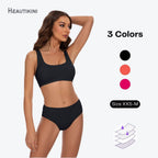 Beautikini Menstrual Leakproof Sporty Bikini Sets