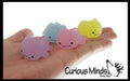 Axolotl Mochi Squishy Animals - Kawaii - Cute Jelly OT