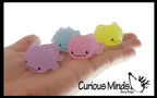 Axolotl Mochi Squishy Animals - Kawaii - Cute Jelly OT