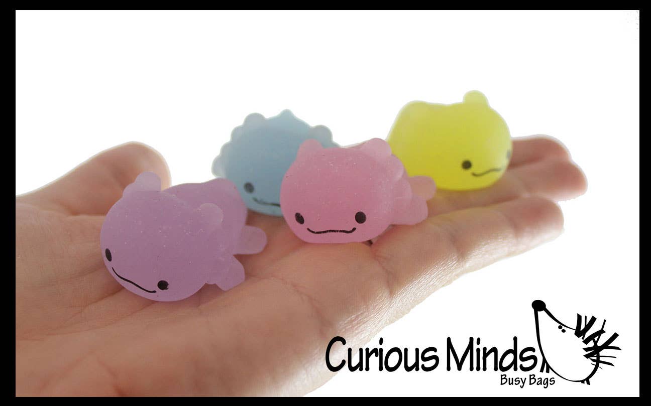 Axolotl Mochi Squishy Animals - Kawaii - Cute Jelly OT