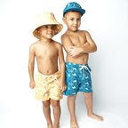 Ocean Friends Sea Animals Snapback Hat Kids Baseball Cap