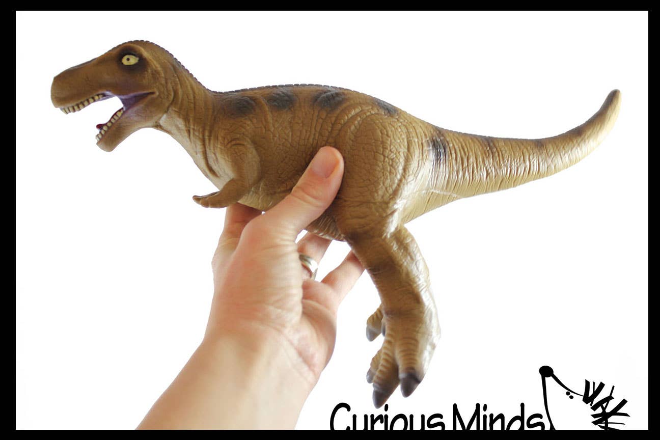 Jumbo Soft Feel Dinosaur Figurine Toy - 12" No Sharp Edges -