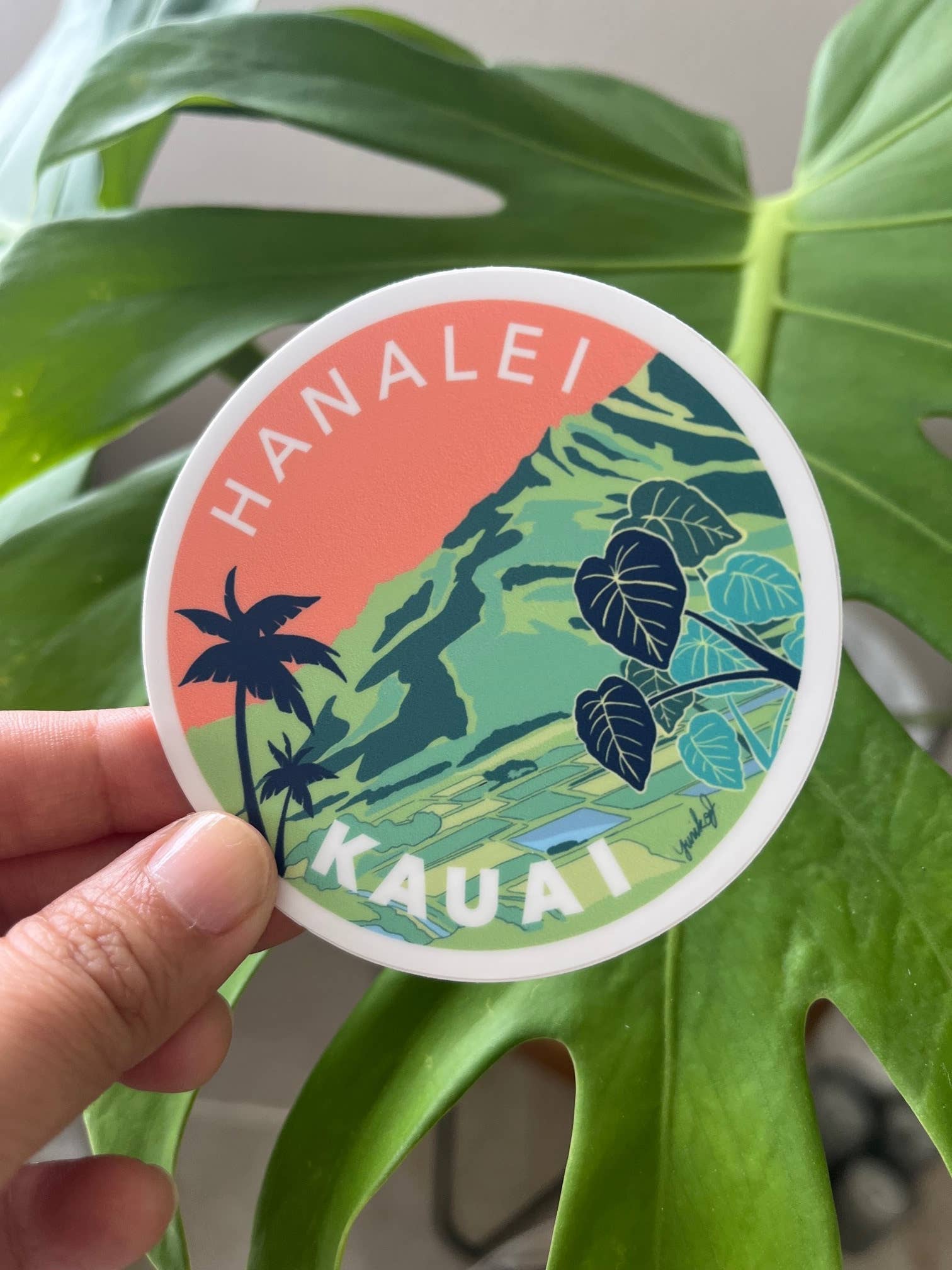Kauai Hanalei Sticker