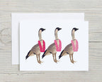 Nene in Lei Greeting Card