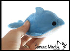 Mini Ocean Animal Small Plush Stuffed Animals - Shark, Dol