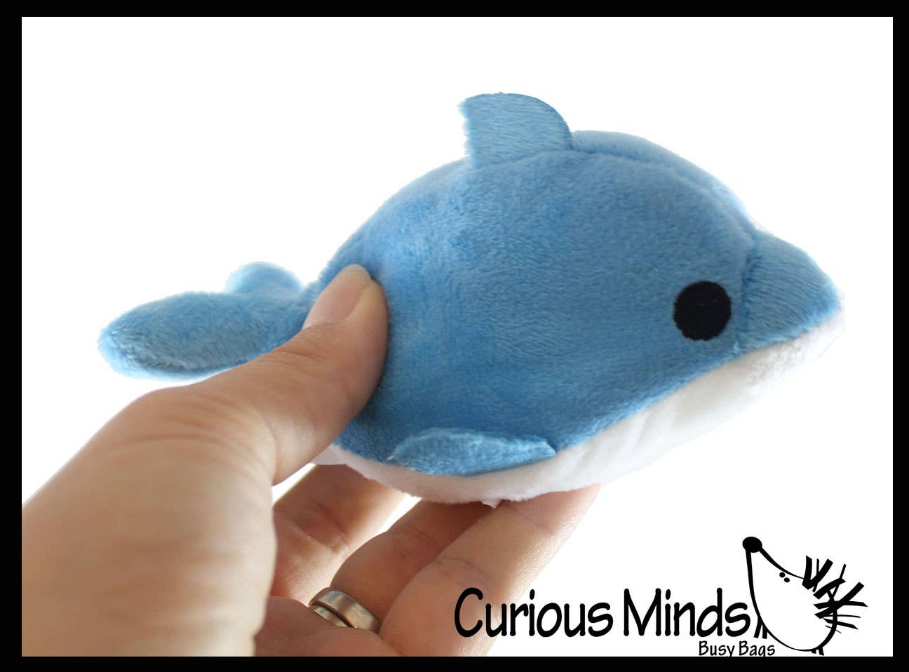 Mini Ocean Animal Small Plush Stuffed Animals - Shark, Dol