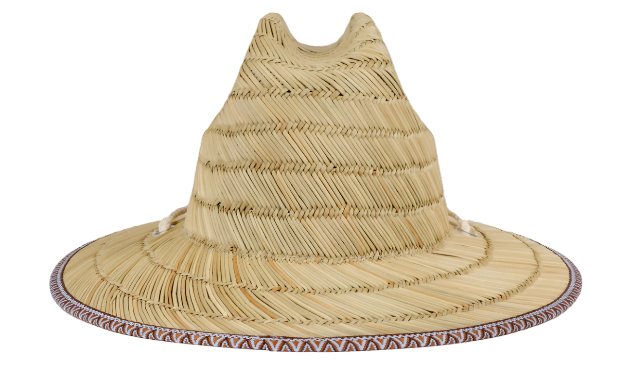 Barney Patrol (Mt. Banks) Straw sun hat