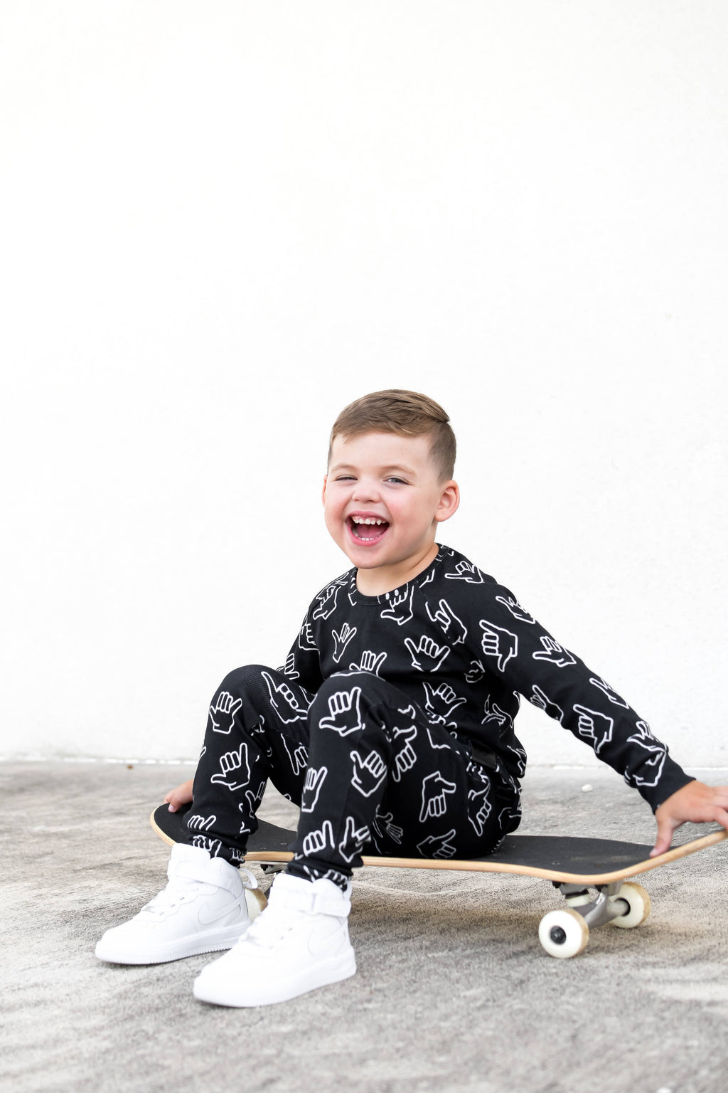 Organic Ribbed Set in HangTen