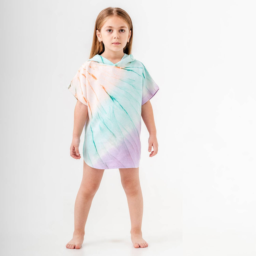 Kids Hooded Poncho - Beach Towel