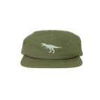 T-Rex Cotton Five-Panel Hat in Green