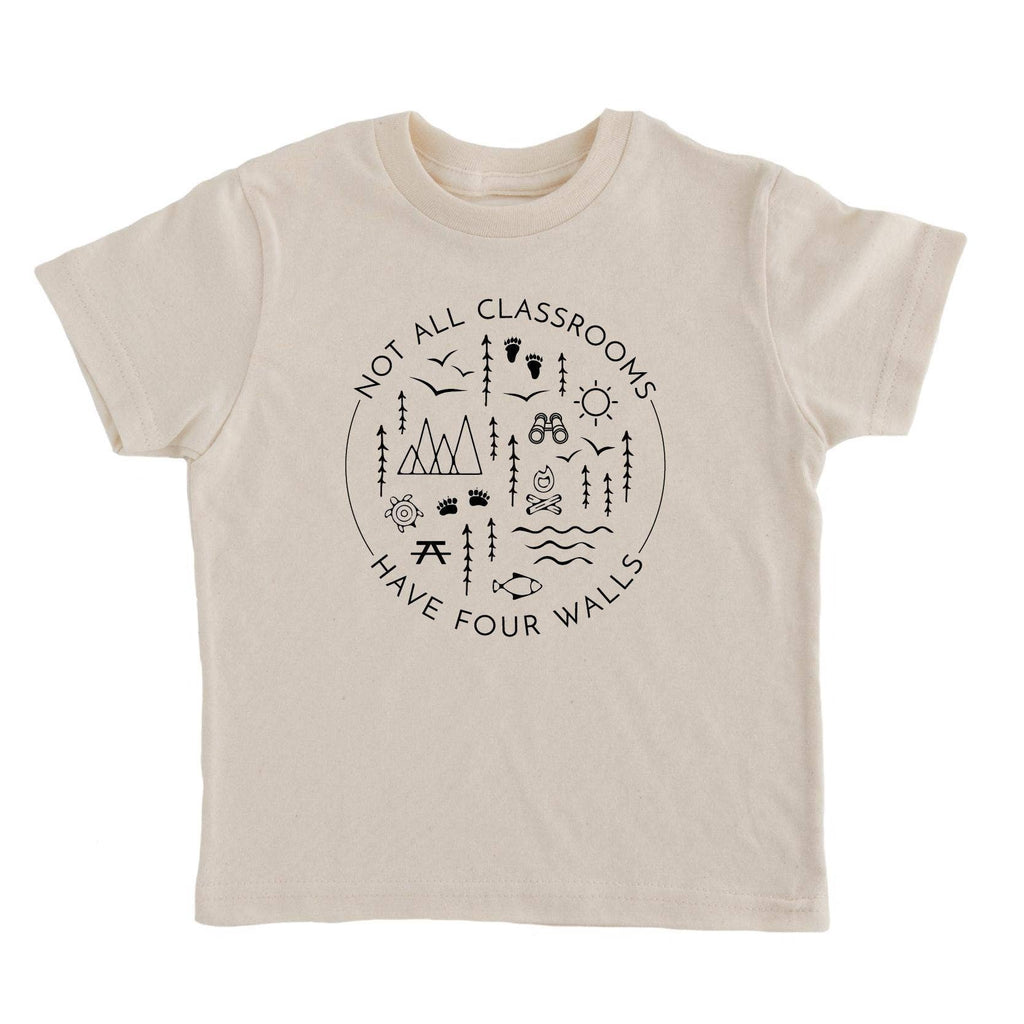 Not All Classrooms Have Four Walls Kids Tee | Eco Friendly