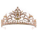 Rose Gold Tiara - style 20
