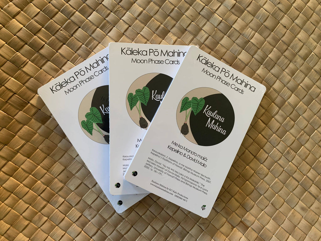 Moon Phase Cards: Kaleka Po Mahina