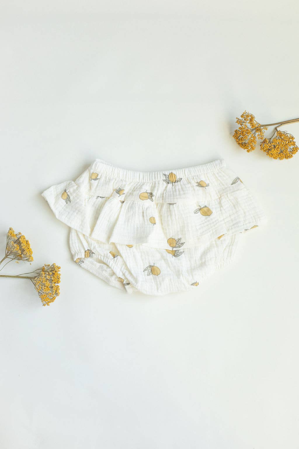 Summer lemon set dress w bloomers