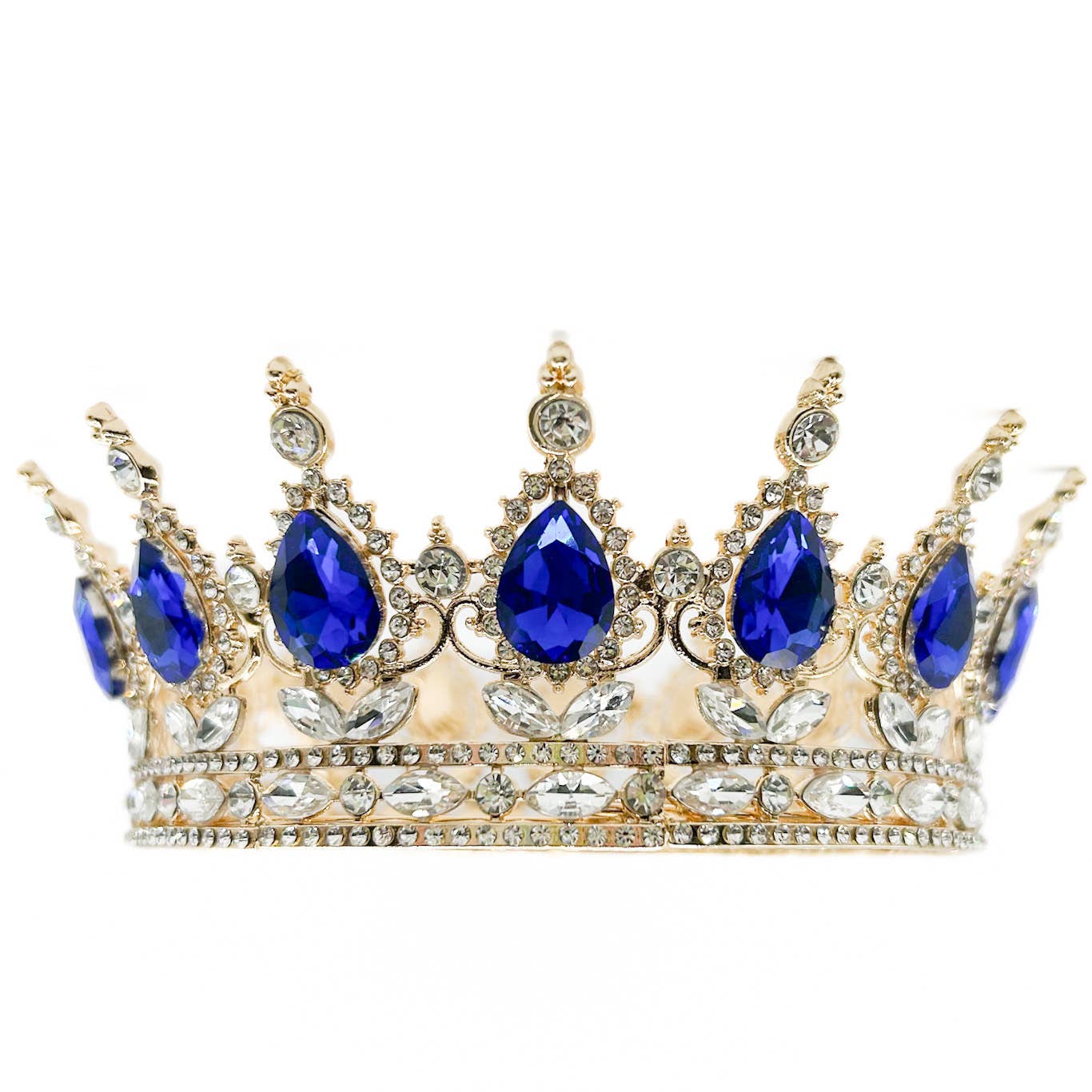 Gold Blue Crown - Style 59