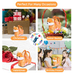 Pet Plush Set with Bag - Orange Shiba Inu