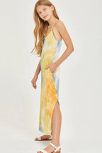 Tie Dye Cami Maxi Dress