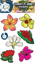 Flowers of Hawai'i Sticker Sheet -