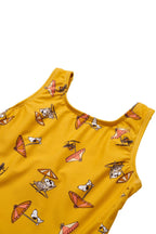 Peanuts® Snoopy Swimsuit / Mustard