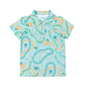 Lei Stand Bamboo Polo Shirt