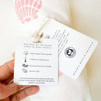 Seashell Organic Bamboo Swaddle