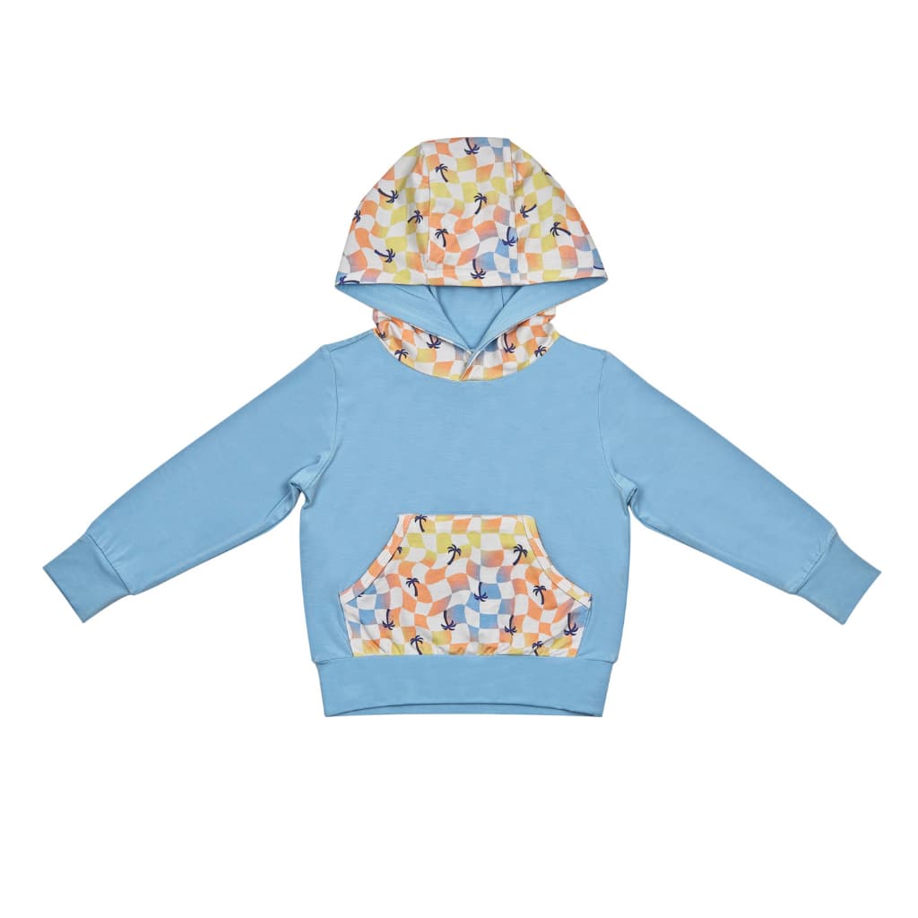 Sunset Checker Hoodie