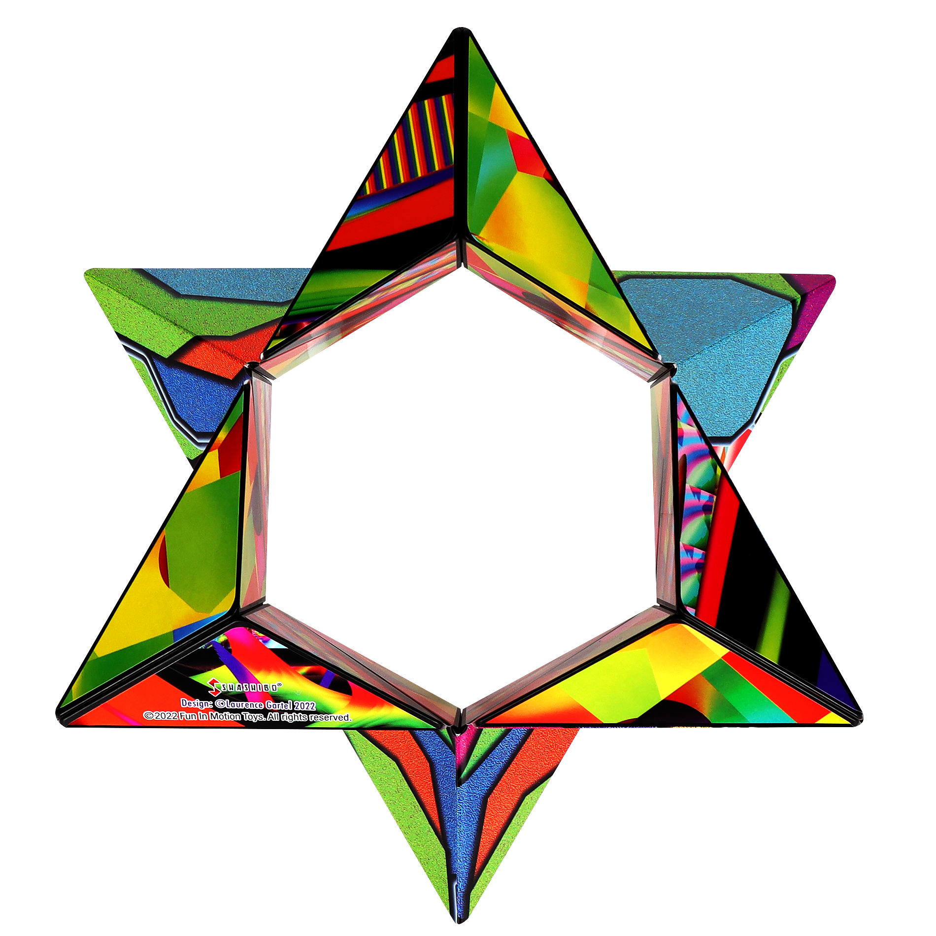 Shashibo Stained Glass Magnetic Puzzle Cube STEM STEAM MESH