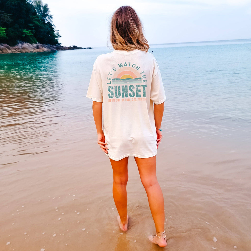 Let's Watch The Sunset - Tee