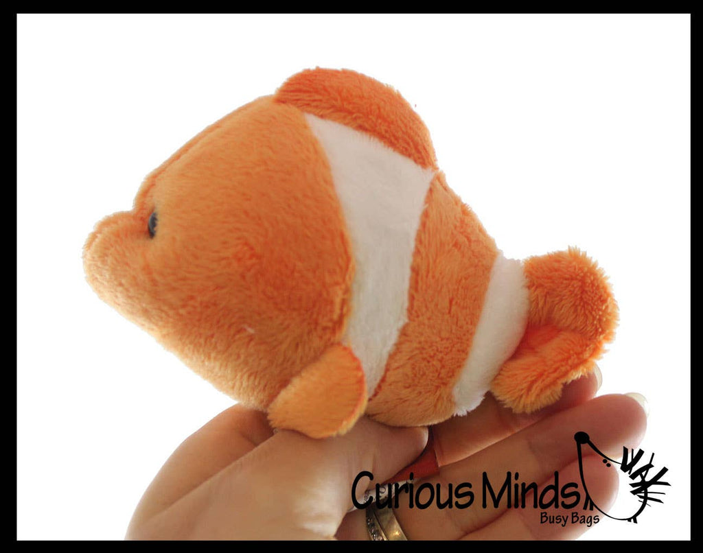 Cute Clownfish Plush Stuffed Animals- Adorable Mini Plushi