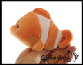 Cute Clownfish Plush Stuffed Animals- Adorable Mini Plushi