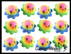 Soft Octopus Stress Balls - Soft Cream Doh Filled Stress