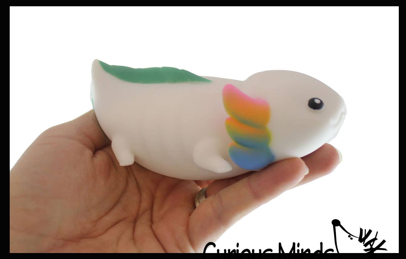 Sand Filled Stretchy Axolotl