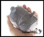 Angry Cat Soft Fluff Doh - Filled Squeeze Stress Balls  -