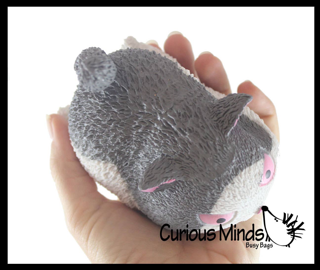Angry Cat Soft Fluff Doh - Filled Squeeze Stress Balls  -