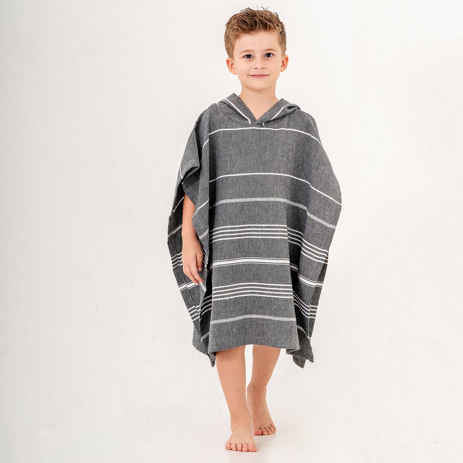 Kids Hooded Poncho - Beach Towel