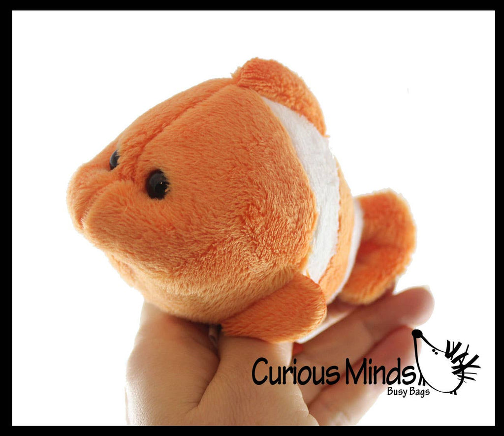 Cute Clownfish Plush Stuffed Animals- Adorable Mini Plushi